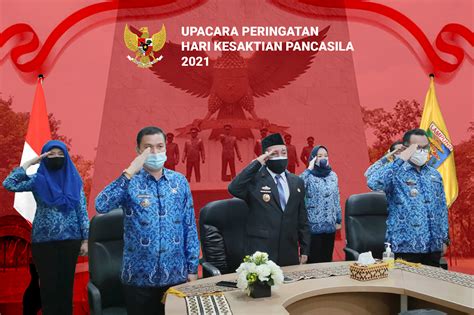 Kepala Dinas Kominfotik Ikuti Upacara Kesaktian Pancasila Oktober