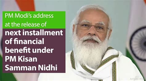 Pm Modi S Address At The Release Of Next Installment Of Financial