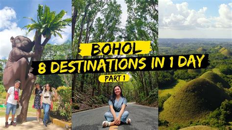 ENG SUB BEST BOHOL TOURIST SPOTS 2023 Part 1 BOHOL VLOG YouTube