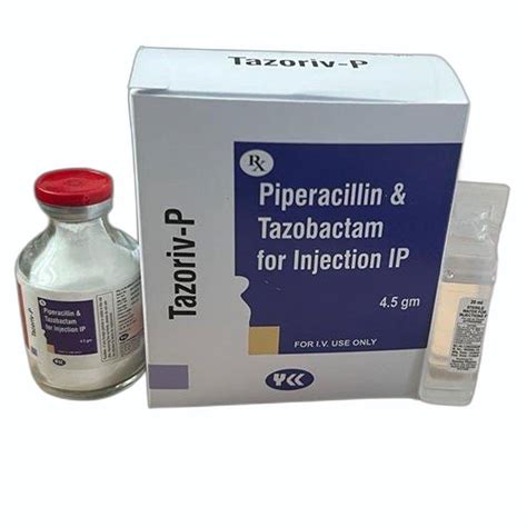 Piperacillin Tazobactam Injection For Injection Ip G At Rs Vial