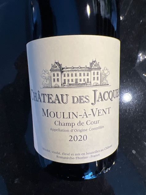 Louis Jadot Moulin Vent Clos Des Thorins Ch Teau Des Jacques