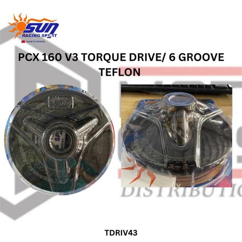 SUN TORQUE DRIVE TEFLON PCX 160 TDRIV43 Shopee Philippines