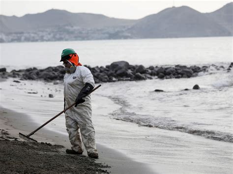 Per Ya Son Las Playas Contaminadas Por El Derrame De Petr Leo