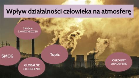 Wpływ działalności człowieka na atmosferę by Izabela Filińska on Prezi