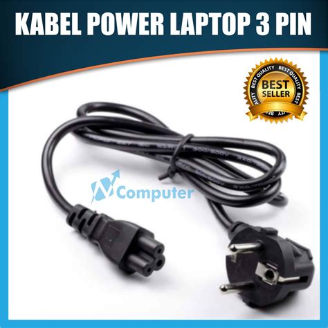 Jual Kabel Power Adaptor Laptop Panjang 2m 3 Lubang Kabel Tebal Shopee Indonesia