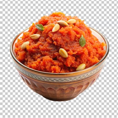 Premium Psd Gajar Ka Halwa On Transparent Background