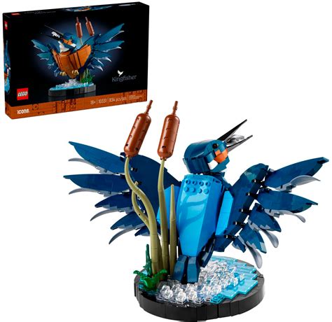 Lego Icons Kingfisher Bird Building Set For Build And Display