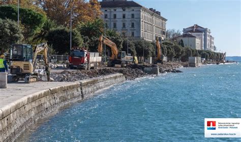 Zadar Napreduju Radovi Na Rekonstrukciji Rive I Liburnske Obale