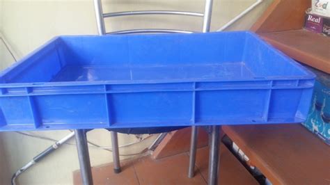 Rectangular Blue Plastic Crates For Industrial At Rs 300 Piece In New