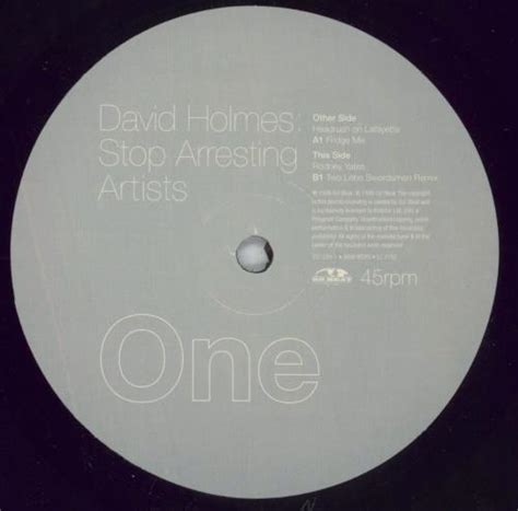 David Holmes Stop Arresting Artists Sampler 12 Uk 12 Vinyl Single 12 Inch Record Maxi