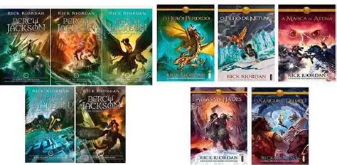 Coleção Percy Jackson E Os Olimpianos Kit Heróis Do Olimpo R 359