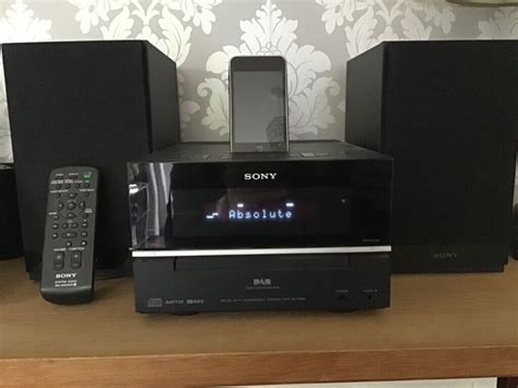 Sony Cmt Bx Dbi Micro Hi Fi Cd Dab Ipod Dock In Abbeymead