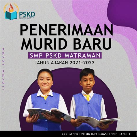 SMP 3 PSKD - [ INFO PMB PSKD MATRAMAN ] . Penerimaan... | Facebook