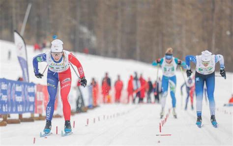 Ski De Fond Championnats De France Lucas Chanavat Et Melissa Gal