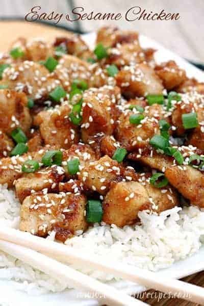 Easy Sesame Chicken Lets Dish Recipes