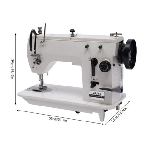 Industrial Sew Machine Head Straight Stitch Zig Zag Heavy Duty Sewing Machine Us Ebay