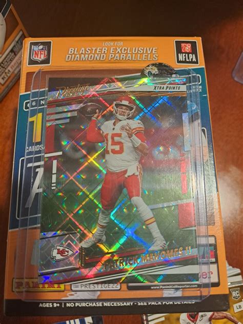 Patrick Mahomes Ii Panini Prestige Xtra Points Diamond Parallel