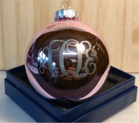 Custom Laser Engraved Christmas Ornaments Etsy