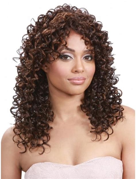 Cheap Long Curly Indian Remy Hair 34 Wigs Full Lace Half Wig Real