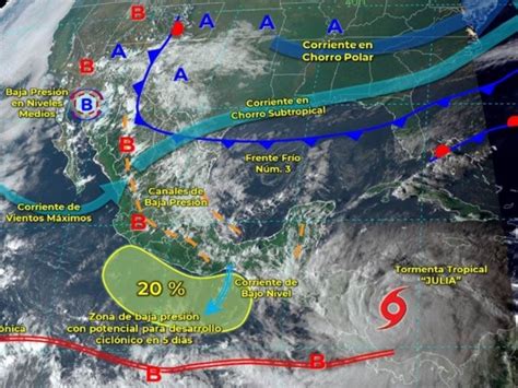 Clima México Hoy 9 De Octubre De 2022