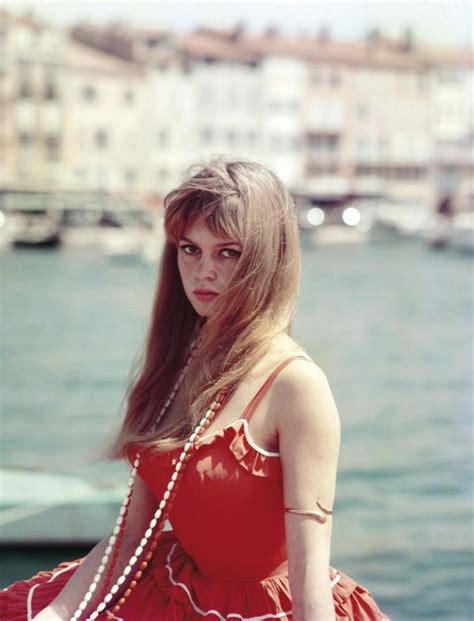 Brigitte Bardot in Saint-Tropez, France, 1950s : OldSchoolCool