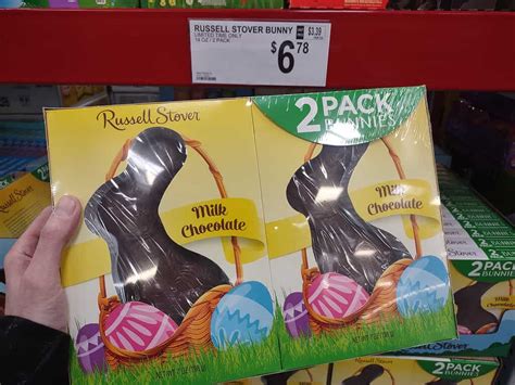 Russell Stover Chocolate Bunnies 2pk 6 78 At Sam S Club My Wholesale Life