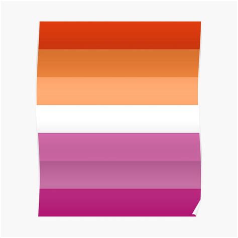 Lesbian Flag Pride Collection Lgbtq Pride Poster For Sale By