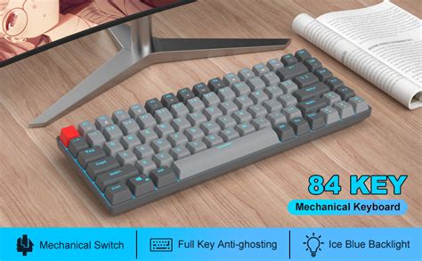 75 Mechanische Tastatur MageGee Kabelgebundene Gaming Tastatur Mit