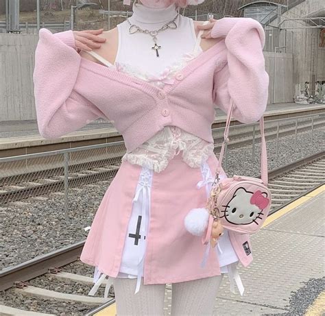 Mirukurum On Ig Kawaii Fashion Sanrio Outfits Kawaii Outfit Ideas