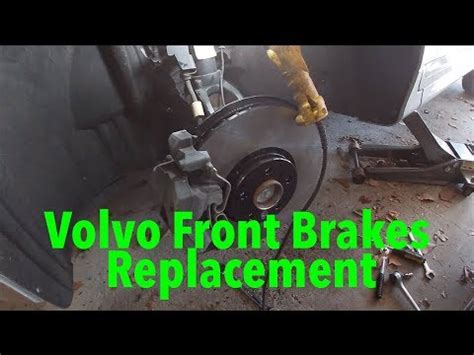 Volvo Front Brakes Rotor Replacement Xc S S Youtube