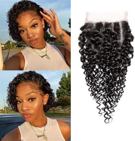 Amazon 5x5 HD Lace Closure Deep Wave Ultra Thin Transparent HD