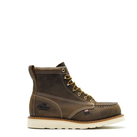 American Heritage Steel Toe Moc Toe Wedge Boot