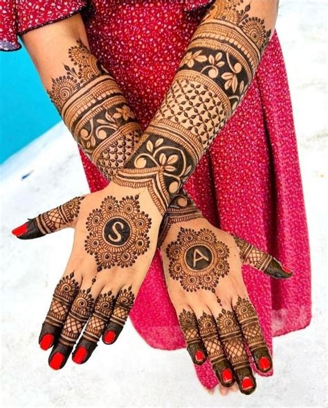 Beautiful Henna Design For Bride Very Simple Mehndi Designs Mehndi