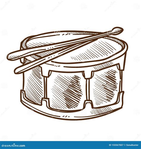 Drum Drawing