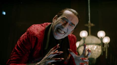 Um Vampiro Fashionista Dr Cula De Nicolas Cage Inspirado Em Uns Dos