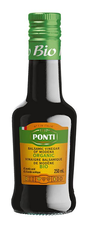 Organic Balsamic Vinegar Of Modena Ponti