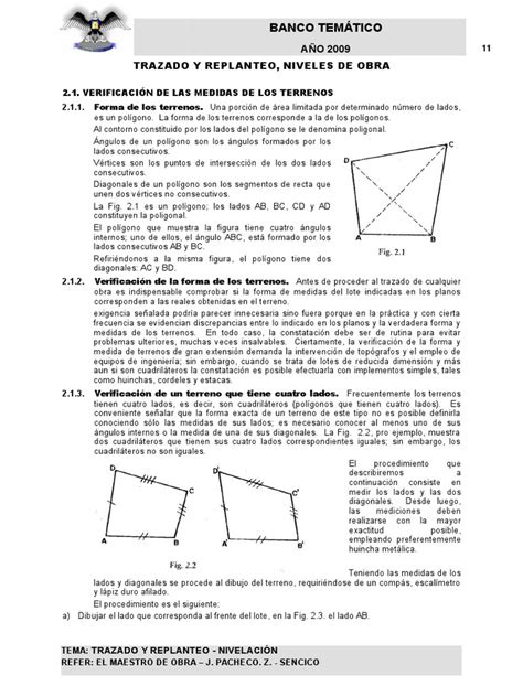 Pdf Resumen Trazo Y Replanteo Dokumen Tips