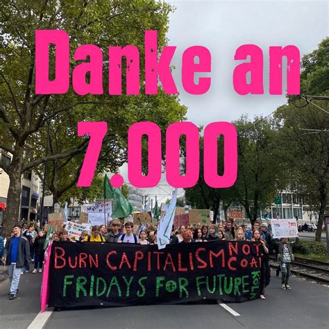 Danke Mehr als 7 000 Menschen beim Klimastreik in Köln Kölle for Future