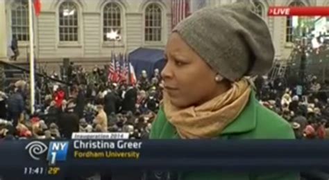 Fordham American Studies Catch Christina Greer On Ny1 News Tuesday