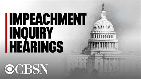 Trump Impeachment Hearings Live Public Testimony From Volker Vindman