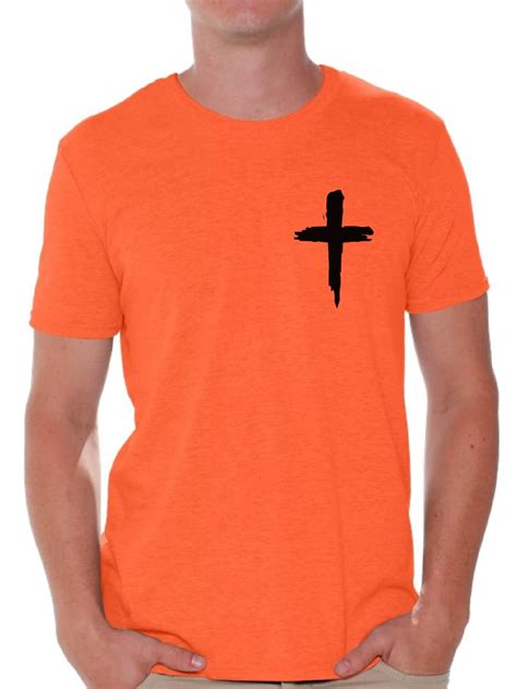 Awkward Styles Black Cross Shirt For Men Christian Mens Shirts