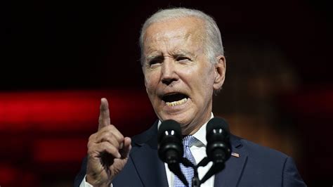 La D Mocratie En Danger Cause De Donald Trump Selon Joe Biden