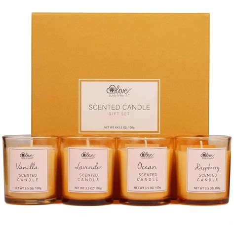 Buy Our Scented Candle Gift Set At Broadwaybasketeers