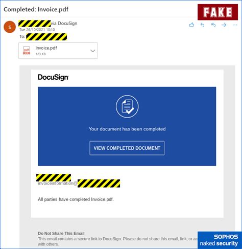 Banking Scam Uses Docusign Phish To Thieve 2FA Codes Sophos News