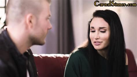 Deepthroat Busty Tattooed Babe Fucked By BF In 69 Sex