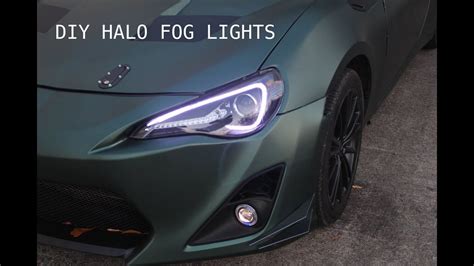 FRS Gets Fog Lights DIY How To Intsall Halo Fog Lights On Frs Brz