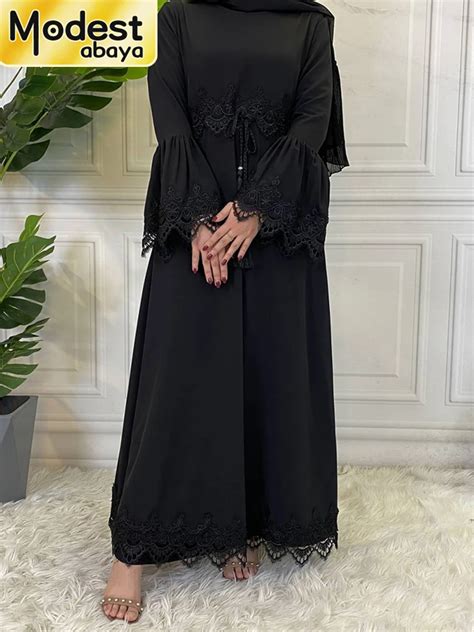 Vestido Hijab Mu Ulmano Para Mulheres Abaya Modesto Ramadan Kaftan