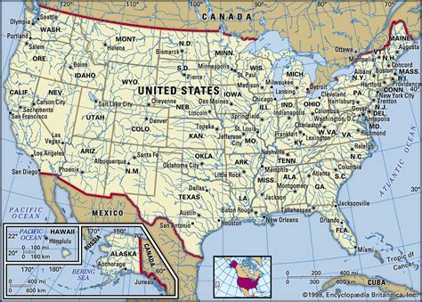 Map Of The United States Geographical Regions - United States Map