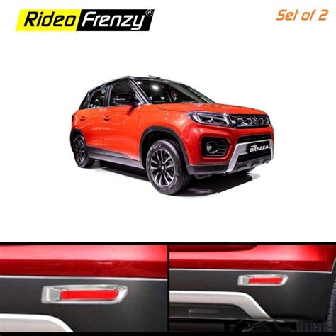 Buy Vitara Brezza Chrome Reflector Garnish Online India Best