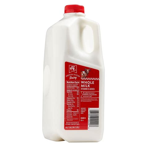 Anderson Erickson Dairy Whole Milk 1 2 Gal Shipt